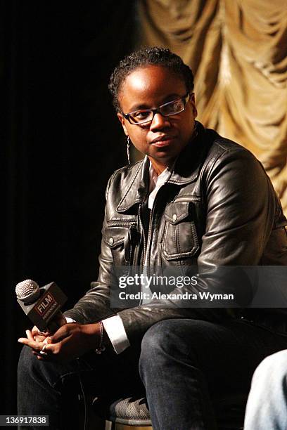 Director Dee Rees at Film Independent Screening Series "Cassavetes' Shadow" held at The Bing Theatre At LACMA on January 12, 2012 in Los Angeles,...