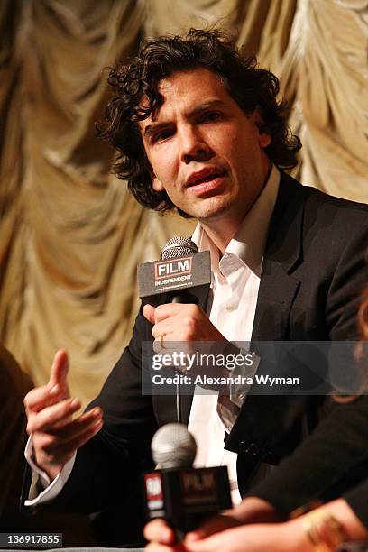 Director Mathew Gordon at Film Independent Screening Series "Cassavetes' Shadow" held at The Bing Theatre At LACMA on January 12, 2012 in Los...