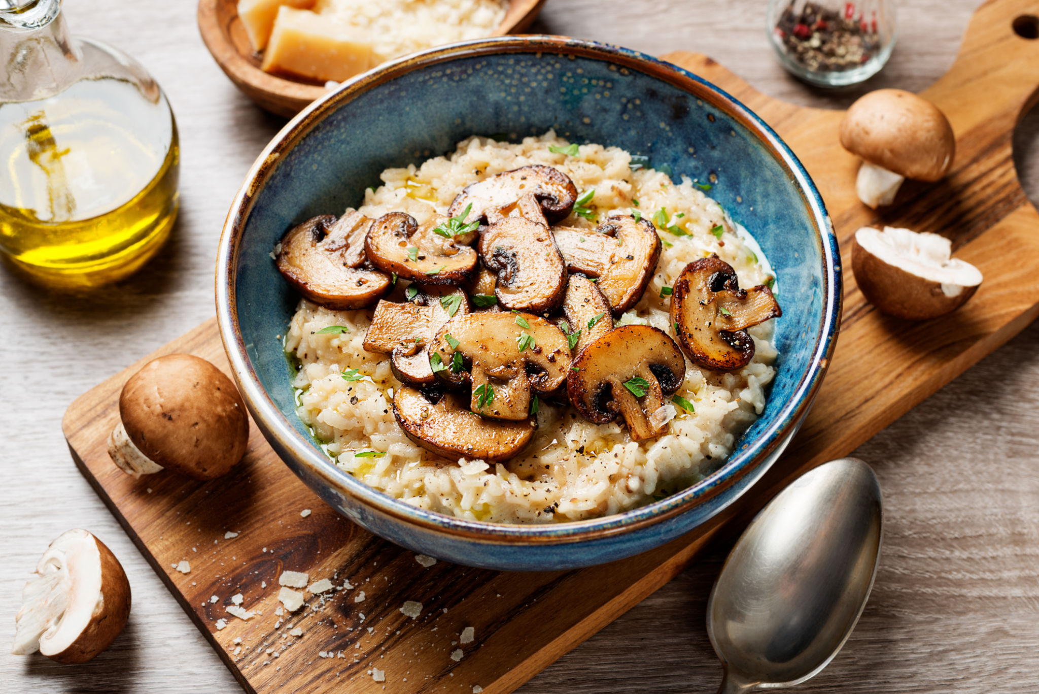 organic mushrooms