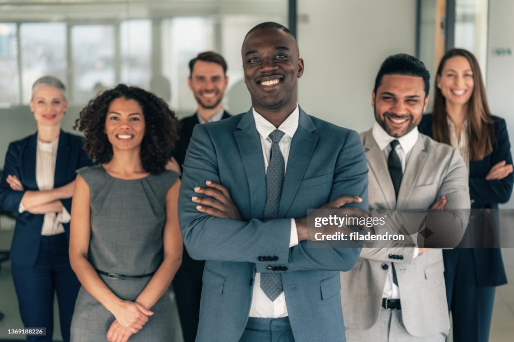 Portrait of Business team