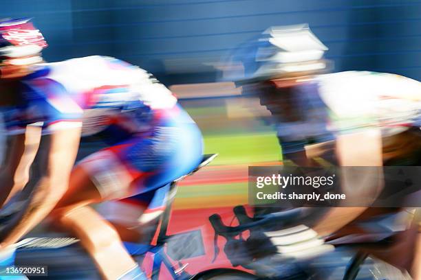 xxl fast bicycle racers - sprint triathlon stock pictures, royalty-free photos & images