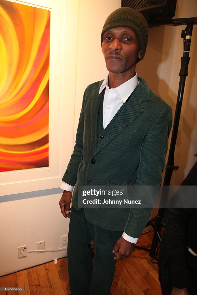 Artist Victor Matthews attends the