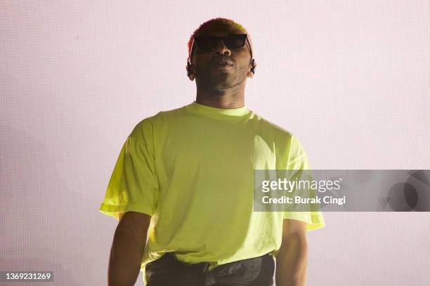 Kevin Abstract of Brockhampton performs at O2 Academy Brixton on February 07, 2022 in London, England. Brockhampton posted a statement on their...