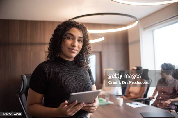 portrait of a company intern - transgender stock pictures, royalty-free photos & images