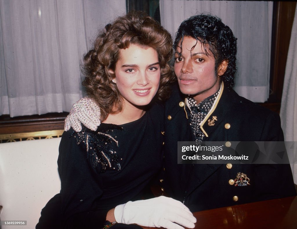 Brooke Shields And Michael Jackson