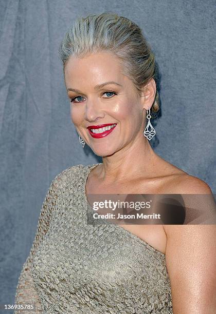Actress Penelope Ann Miller arrives at the 17th Annual Critics Choice Movie Awards held at The Hollywood Palladium on January 12, 2012 in Los...