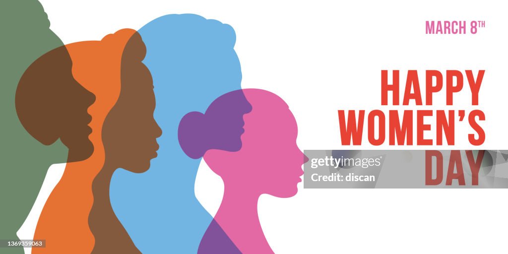 Modelo de dia internacional da mulher para publicidade, banners, folhetos e panfletos.