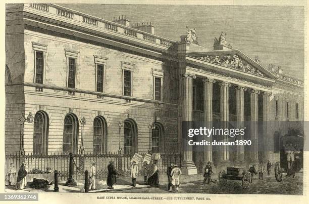 Neoclassical Architecture East India House Headquarters Of The