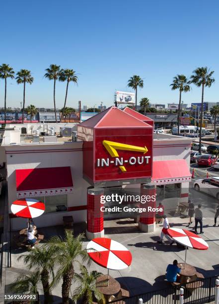 An In-N-Out hamburger restaurant adjacent to a runway at Los Angeles International Airport has become a favorite Instagram spot to photograph jets as...