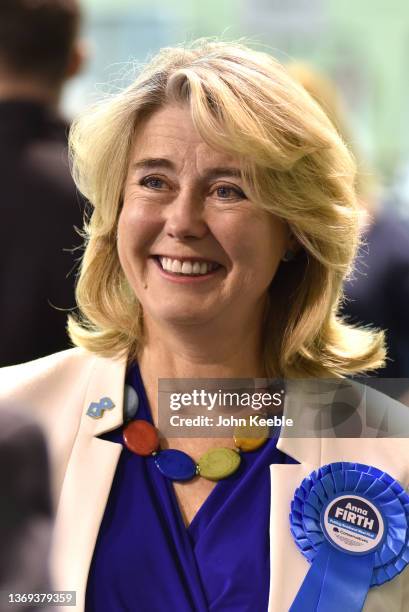 Anna Firth Conservative MP Anna Firth attends the Southend West by-election ...