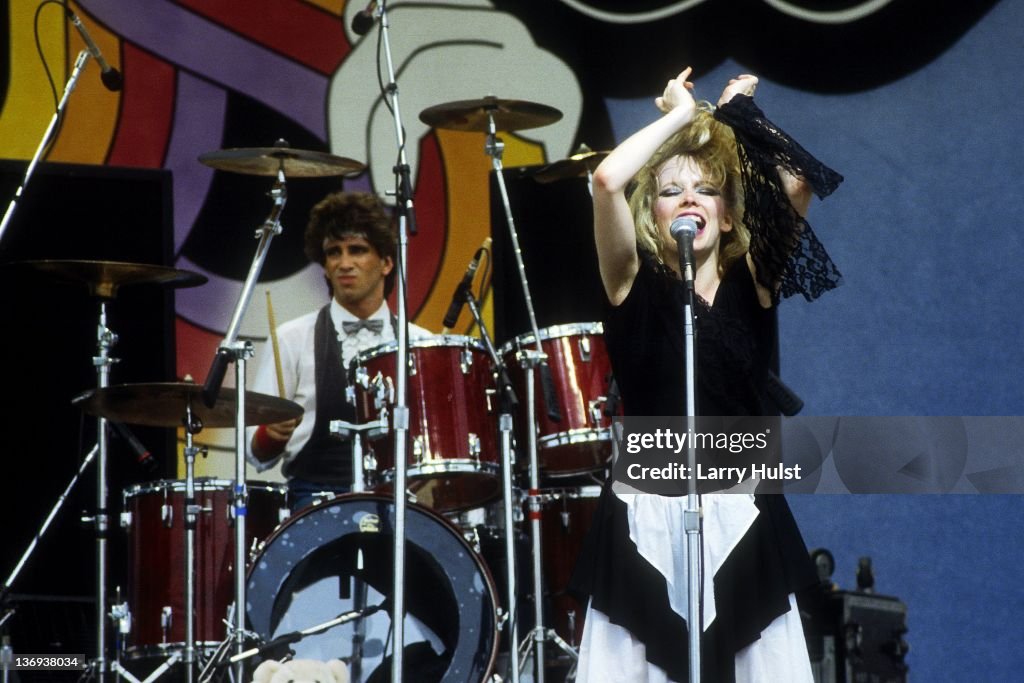 Terry Rae Nunn Terry Nunn performing with 'Berlin' at the US Festival in Devore ...