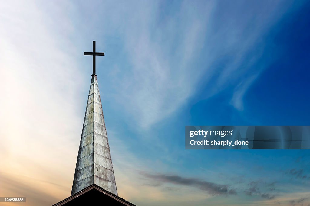 XXL cross and steeple