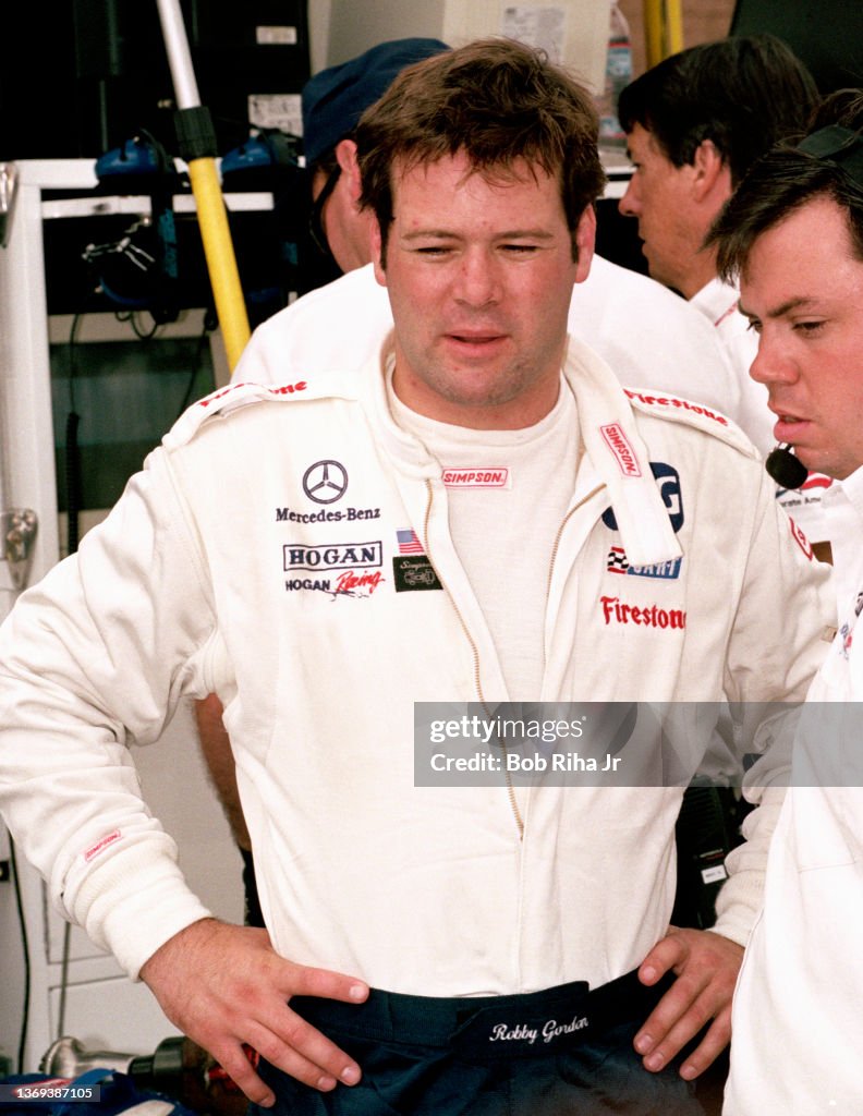 Rc Robby Gordon Driver Robby Gordon at California Speedway, September 26, 1997 in ...