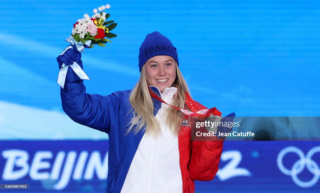 Medal Ceremony - Beijing 2022 Winter Olympics Day 4