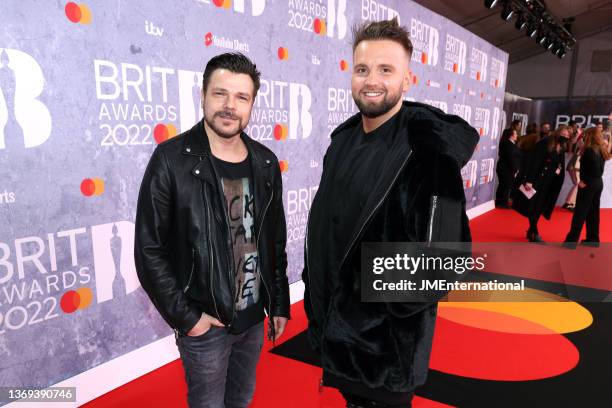 And Topic attend The BRIT Awards 2022 at The O2 Arena on February 08, 2022 in London, England.