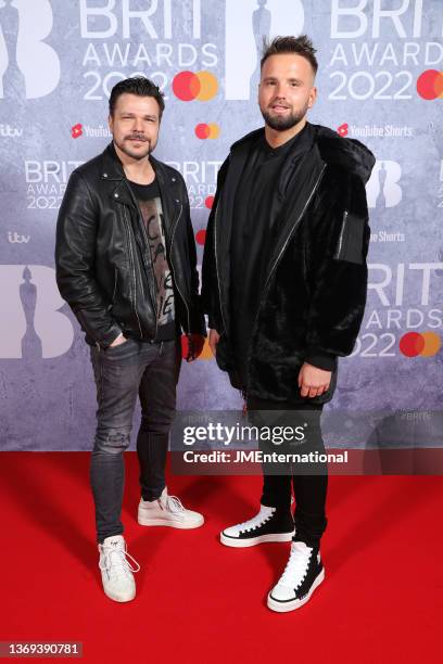 And Topic attend The BRIT Awards 2022 at The O2 Arena on February 08, 2022 in London, England.