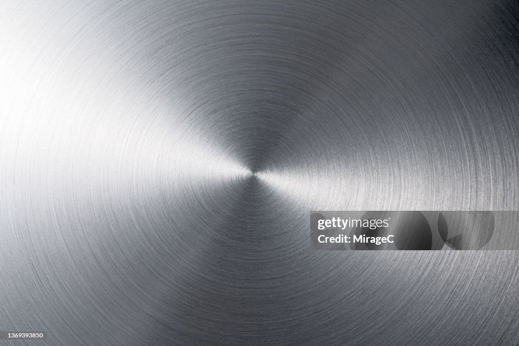 Circular Brushed Metal Texture
