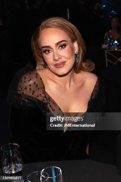 Adele during The BRIT Awards 2022 at The O2 Arena on February 08, 2022 in London, England.