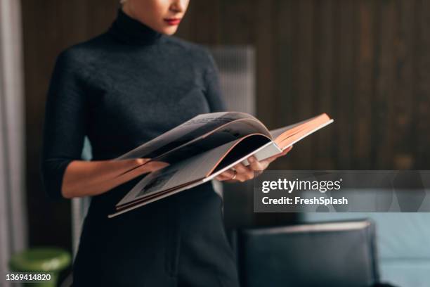 unrecognizable female architect working on a project in her studio - catalogue stock pictures, royalty-free photos & images