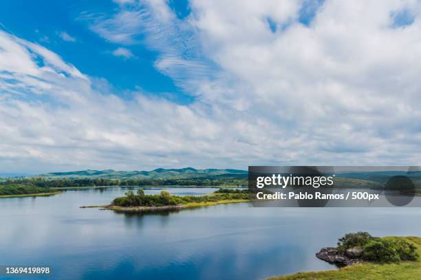 embalse rio tercero,scenic view of lake against sky,embalse,argentina - paisajes argentina stock-fotos und bilder