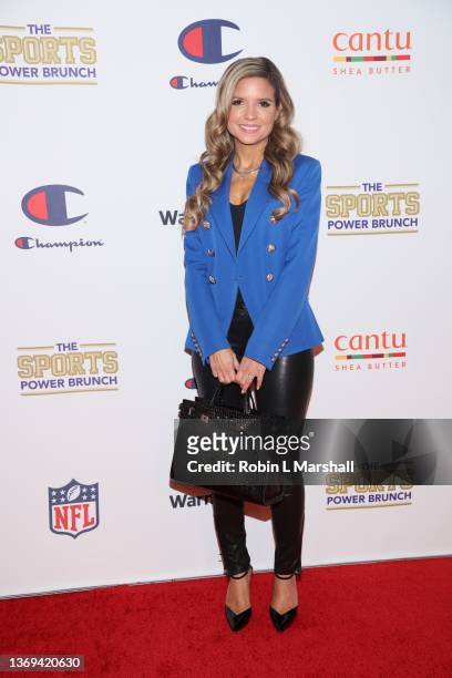Roc Nation Sports Agent Kim Miale attends the 3rd Annual Sports Power Brunch at Beverly Wilshire, A Four Seasons Hotel on February 08, 2022 in...