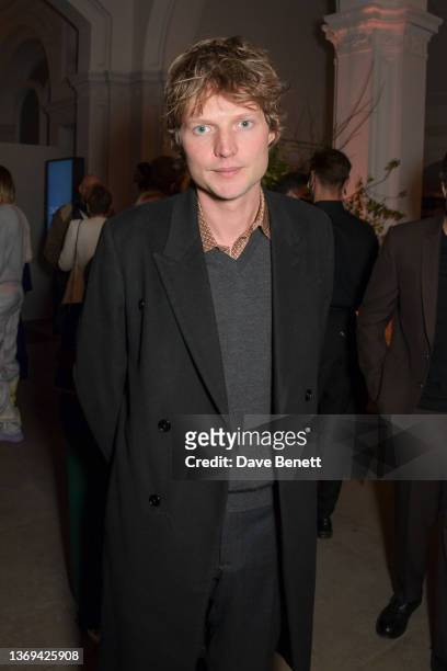 Nikolai Von Bismarck attends 'The Fendi Set' book launch event at the Royal Academy of Arts on February 08, 2022 in London, England.