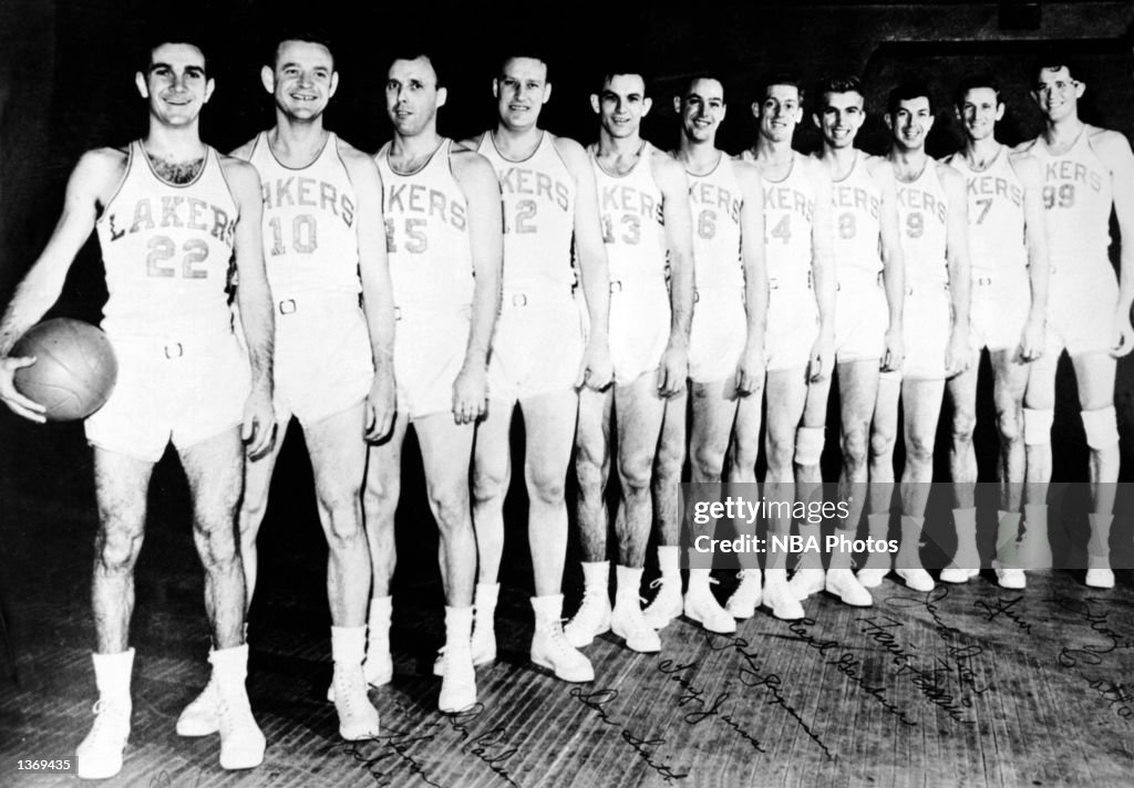 Minneapolis Lakers team photo