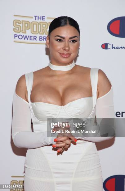 Laura Govan attends the 3rd Annual Sports Power Brunch at Beverly Wilshire, A Four Seasons Hotel on February 08, 2022 in Beverly Hills, California.