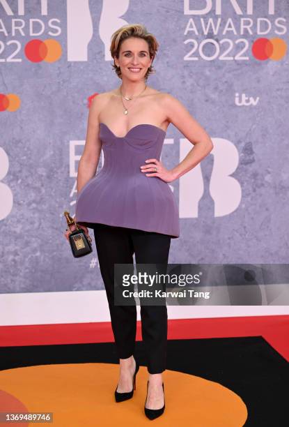 Vicky McClure attends The BRIT Awards 2022 at The O2 Arena on February 08, 2022 in London, England.
