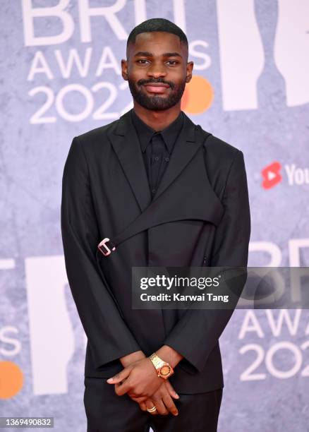 Dave attends The BRIT Awards 2022 at The O2 Arena on February 08, 2022 in London, England.