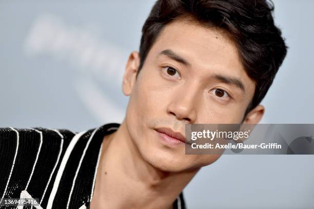 Manny Jacinto attends the Los Angeles Premiere of Amazon Prime's "I Want You Back" at ROW DTLA on February 08, 2022 in Los Angeles, California.