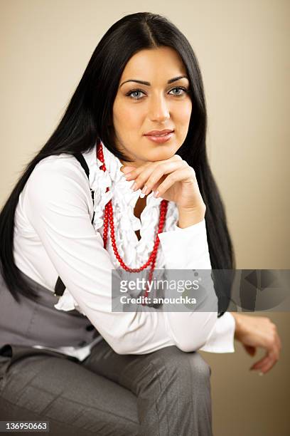 beautiful woman - beautiful armenian women stock pictures, royalty-free photos & images