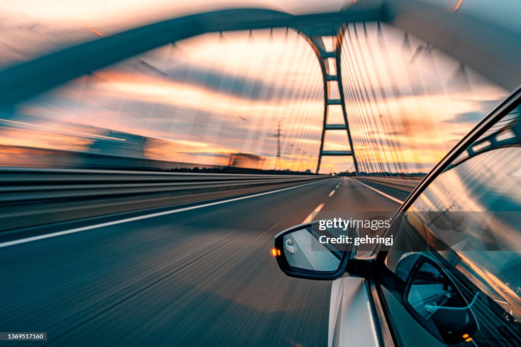 Driving on the motorway