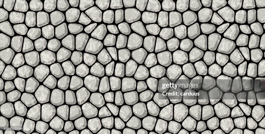 シームレスな石のテクスチャパターン