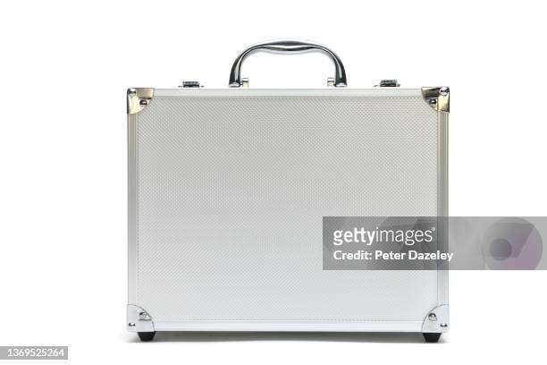 briefcase with copy space - defence attache stock pictures, royalty-free photos & images