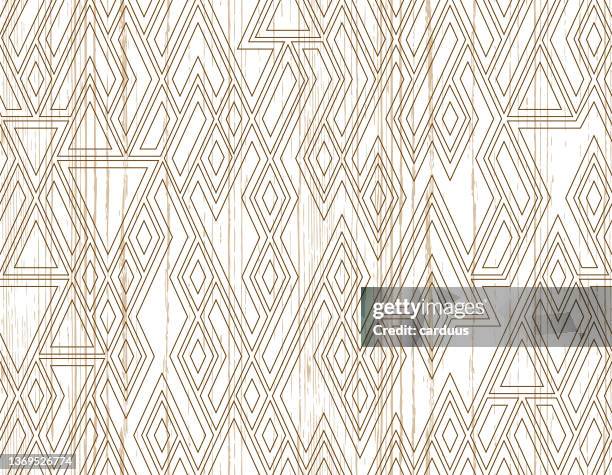 seamless wood textured doodle pattern - flooring samples stock illustrations