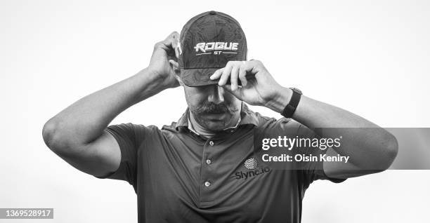 Erik van Rooyen of South Africa during day one of the Slync.io Dubai Desert Classic at Emirates Golf Club on January 27, 2022 in Dubai, United Arab...