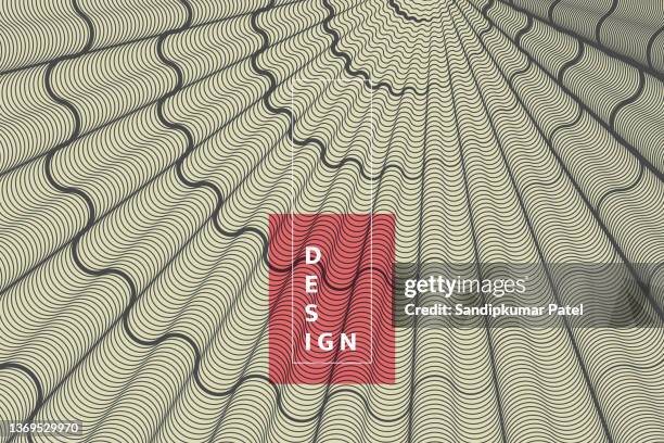 waveform abstract background - water surface level stock illustrations