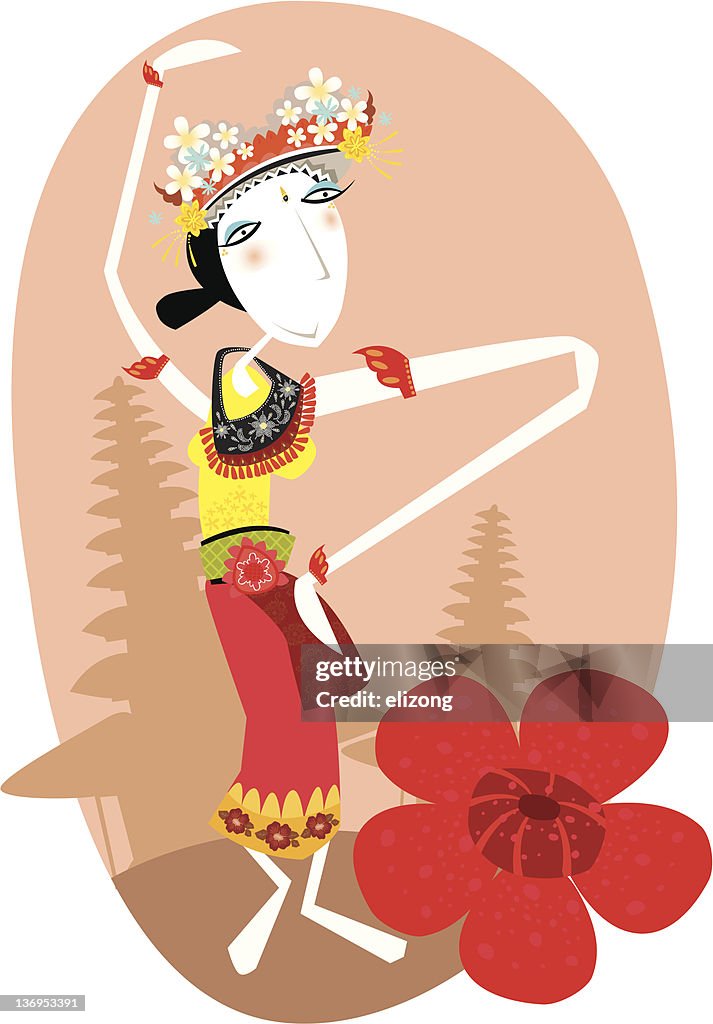 Balinese dancer