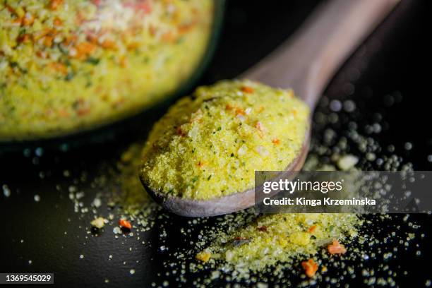 bouillon powder - salt seasoning stock pictures, royalty-free photos & images