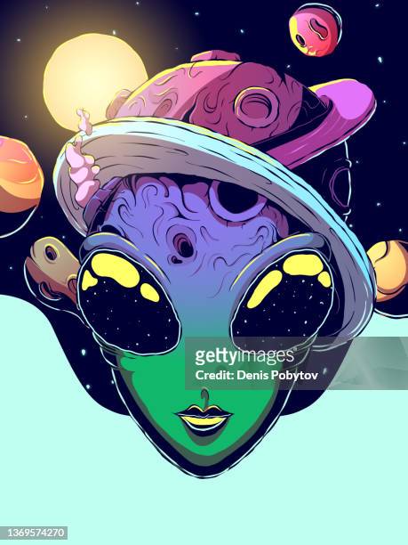 87 Ilustrações de Trippy Alien - Getty Images