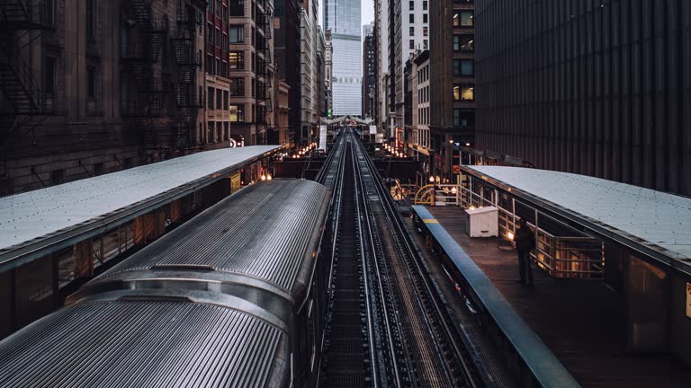 L Train Ramp 370 The L Train Chicago Stock Videos, Footage, & 4K Video Clips - Getty ...