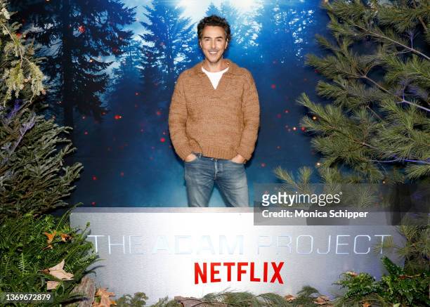 Shawn Levy attends The Adam Project New York Special Screening at Metrograph on February 09, 2022 in New York City.