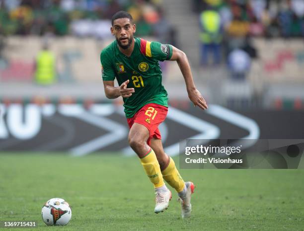 Of Cameroon during the Africa Cup of Nations 2021 quarter final football match between Gambia and Cameroon at the Japoma Stadium in Douala on January...