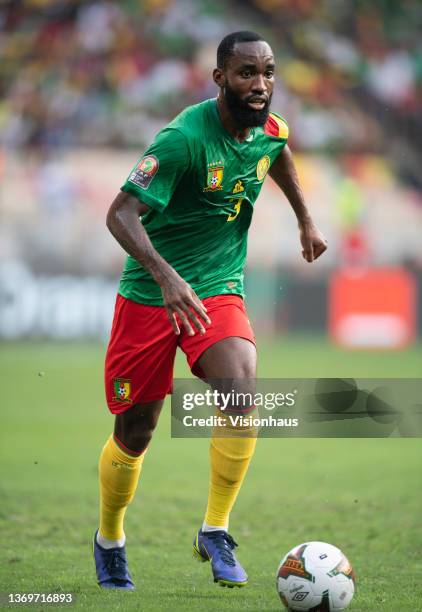 Of Cameroon during the Africa Cup of Nations 2021 quarter final football match between Gambia and Cameroon at the Japoma Stadium in Douala on January...