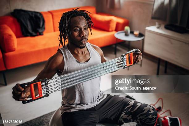 168 Chest Expander Exercises Stock Photos, High-Res Pictures, and ...