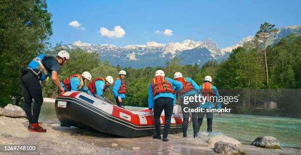 Pushing Raft Pushing The Boat Out Photos and Premium High Res Pictures - Getty Images