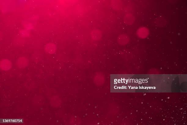 red shiny glittering background for valentine day concept - romanticism - fotografias e filmes do acervo