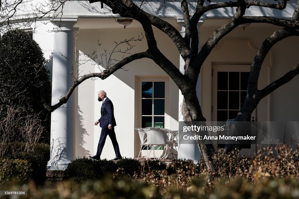 President Biden Departs For Virginia