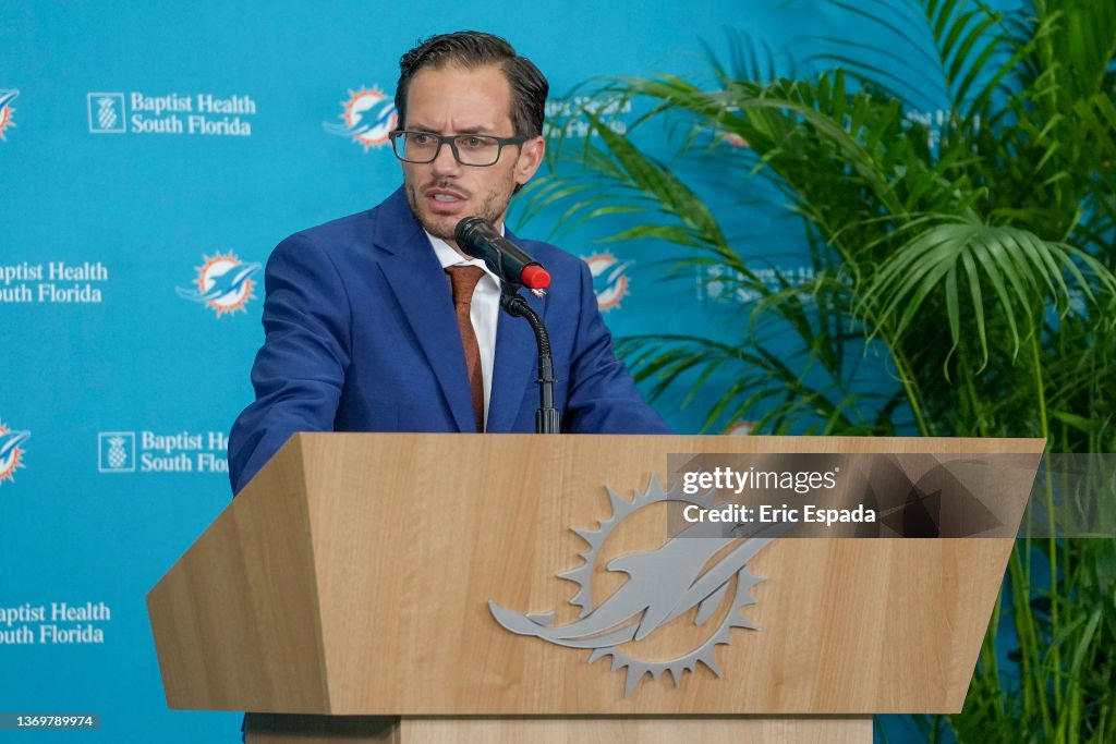 Miami Dolphins Introduce Mike McDaniel